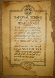 Roberts Padiham King's National Role certificate