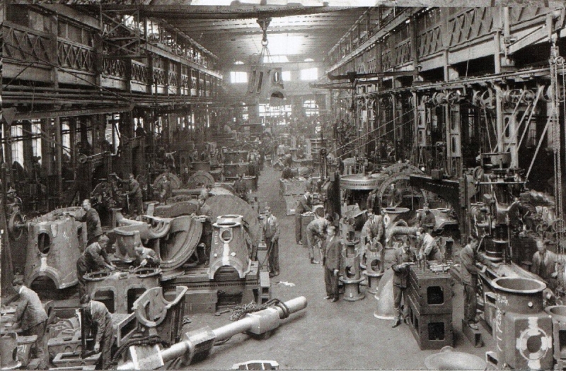 Workshop scene from a postcard 1