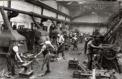 Workshop scene from a postcard 6