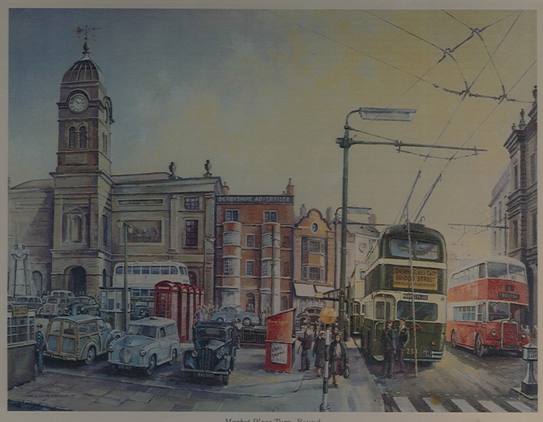 Derby Market Place -1950s