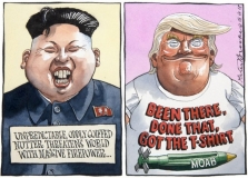 Trump cartoon by Peter Brookes