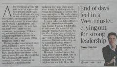 Article from The Times deputy political editor 1