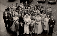 1950s wedding