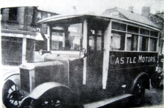 Castle bus Skipton 1925