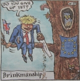 Times cartoon of 3rd Aug 2019 featuring Boris Johnson
