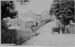 Bracewell Village postcard c.1890