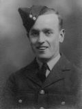 Tizer's father in his RAF side cap