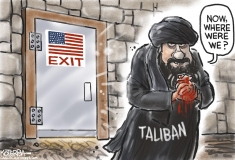Taliban cartoon