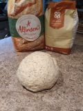 White/Wholemeal Mix Chia Dough