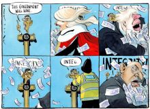Sunak integrity cartoon