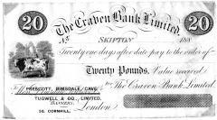 Craven Bank note £20