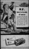 Mars ad from a 1940s Pelican paperback book