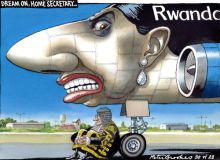 Rwanda cartoon