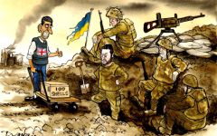 Sunak Ukraine cartoon