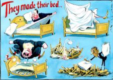 PM bed cartoon