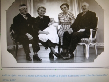 Charlie Lancaster and family