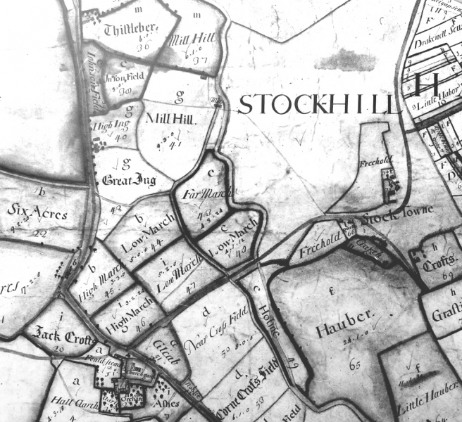 BRACEWELL AND STOCK 1717 MAP