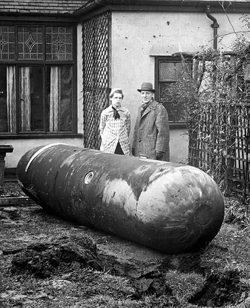 Landmine Liverpool 1940