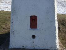 Trig point plate