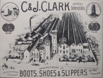 Poster of Clarkes shoe factory