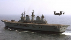 HMS Illustrious & Bell Boeing Osprey